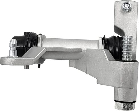 4WD Transfer Case Shifter Linkage Control Lever Assembly Compatible with 1992-1996 Ford F-150, 1992-1999 F-250, 1997 F-250 HD, 1992-1997 F-350, and 1992-1996 Bronco 4WD Trucks, Silver Metal in Kuwait