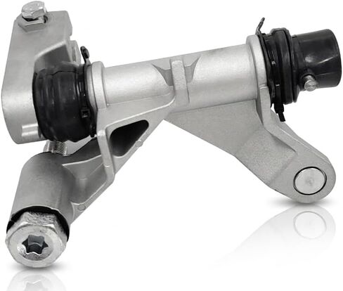 4WD Transfer Case Shifter Linkage Control Lever Assembly Compatible with 1992-1996 Ford F-150, 1992-1999 F-250, 1997 F-250 HD, 1992-1997 F-350, and 1992-1996 Bronco 4WD Trucks, Silver Metal in Kuwait