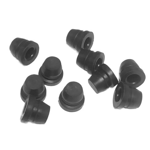 Brake Pump Exhaust Screw Cover Rubber Disc Brake Pump Waterproof Cap 10pcs Compatible with Scooter Motorcycle in Kuwait