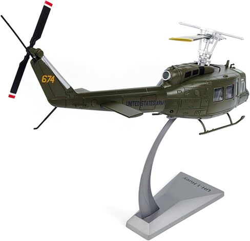 DAGIJIRD محاكاة سبيكة نموذج طائرة 1:48 سبيكة الجيش الأمريكي UH-1 الإيروكوا هيوي نكاذج الهيلوكوبتر in Kuwait