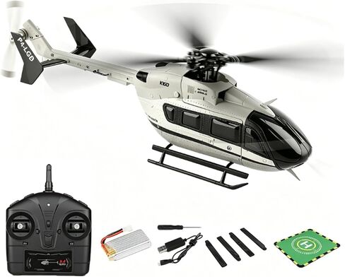 WLtoys K160 4CH RC Helicopter, 6-Axis Gyro Aileronless Helicopter with Altitude Hold, One Key Take Off and Landing, 2.4GHz Remote Control Aircraft for Adults Beginners in Kuwait