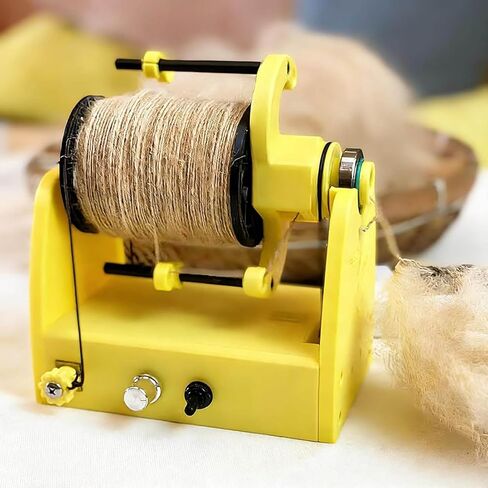 Portable Electric Yarn Winder,Electric Mini Wool Spinning Wheel with Foot Switch, Capacity 2.8oz(80G),USB Powered, Max Speed ​​800RPM,for Crochet, Knitting & Crafting in Kuwait