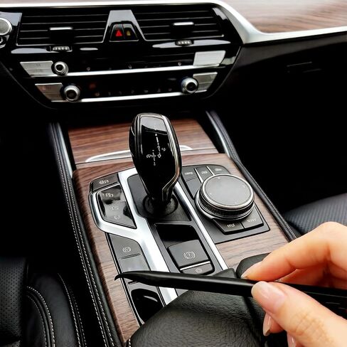 3 Different Cleaning Heads Car Beauty kit, 12Pack No-Scratch Plastic Scraper Tool Car Cleaning kit, Easy to Clean Small Spaces and Gaps, Suitable for Cleaning Car Interior Details in Kuwait