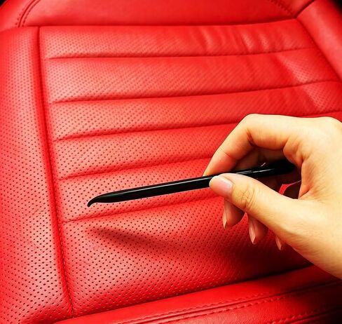 3 Different Cleaning Heads Car Beauty kit, 12Pack No-Scratch Plastic Scraper Tool Car Cleaning kit, Easy to Clean Small Spaces and Gaps, Suitable for Cleaning Car Interior Details in Kuwait