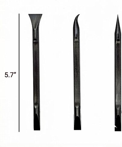 3 Different Cleaning Heads Car Beauty kit, 12Pack No-Scratch Plastic Scraper Tool Car Cleaning kit, Easy to Clean Small Spaces and Gaps, Suitable for Cleaning Car Interior Details in Kuwait