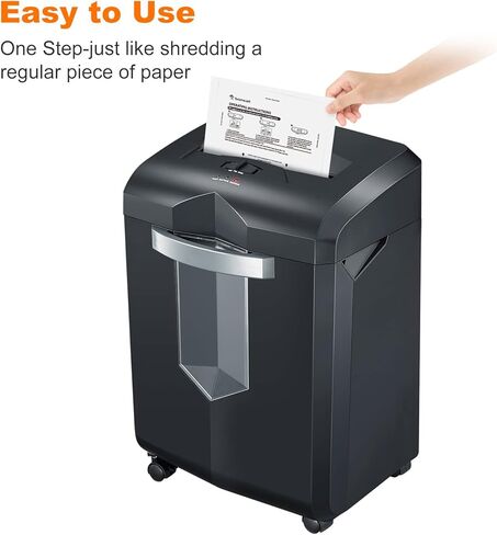 Bonsaii 6 Sheet High Security Micro Cut Paper Shredder & 24 Pack Lubricant Sheets in Kuwait