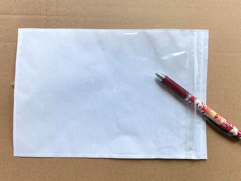 6.7'' x 10'' Zipper Closure Packing List Envelope, Packing List Mailing Envelopes, Resealable Adhesive Shipping Label/documents Pouches (200 Pack) in Kuwait