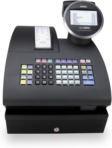 Royal - Electronic Cash Register, 2000ML, Advanced POS System for Businesses, Ideal for Retail & Small Businesses (Refurbished) in Kuwait