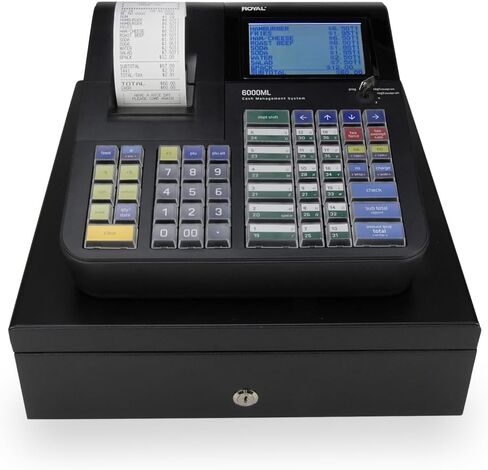 Royal - Electronic Cash Register, 2000ML, Advanced POS System for Businesses, Ideal for Retail & Small Businesses (Refurbished) in Kuwait