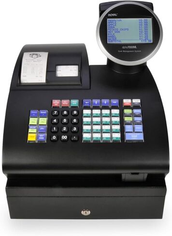 Royal - Electronic Cash Register, 2000ML, Advanced POS System for Businesses, Ideal for Retail & Small Businesses (Refurbished) in Kuwait