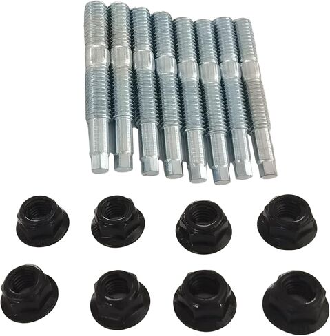 03430 8pcs Exhaust Manifold Mount Hardware M8-1.25mm Compatible with Ford F150 F250 F350 2004-2010 Expedition 2005-2014 Mustang 2005-2010 Lincoln Navigator Mercury Grand Marquis in Kuwait