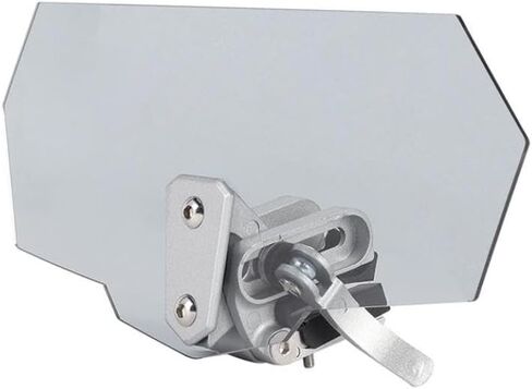 Motorcycle Windshield Extension Adjustable Spoiler Clamp-On Windscreen Deflector Compatible with Universal Models in Kuwait