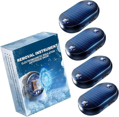 Electromagnetic Car Deicer for Ice and Automatic Defrosting Winter Use with Molecular Vibrations Technology 4 Anti Frosts Windshield Device in Kuwait