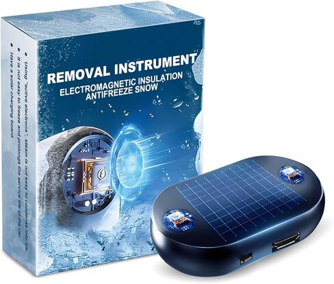 Electromagnetic Car Deicer for Ice and Automatic Defrosting Winter Use with Molecular Vibrations Technology 4 Anti Frosts Windshield Device in Kuwait