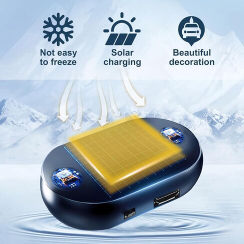 Electromagnetic Car Deicer for Ice and Automatic Defrosting Winter Use with Molecular Vibrations Technology 4 Anti Frosts Windshield Device in Kuwait