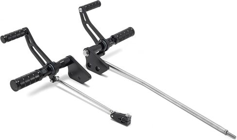 Aluminum Forward Controls Footpegs Compatible with Harley Dyna FXDL Low Rider FXD Super Glide 2000-2017 FXDB Street Bob 2006-2017 in Kuwait