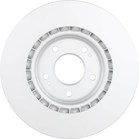 BOSCH 53011424 QuietCast Premium Disc Brake Rotor - Compatible with Select Hyundai Elantra, Kona, Sonata, Tucson, Veloster; Kia Forte, Forte5, Niro EV, Optima, Seltos, Soul, Sportage; FRONT - Single in Kuwait