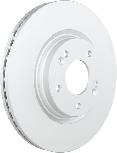 BOSCH 53011424 QuietCast Premium Disc Brake Rotor - Compatible with Select Hyundai Elantra, Kona, Sonata, Tucson, Veloster; Kia Forte, Forte5, Niro EV, Optima, Seltos, Soul, Sportage; FRONT - Single in Kuwait