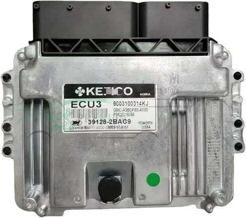 وحدة تحكم إلكترونية لمحرك السيارة الأصلي ECU3 39128-2BAC9 متوافقة مع Hyundai MEG17.9.12 ECU 391282BAC9 in Kuwait