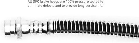 خرطوم خط الفرامل الخلفي السفلي الأيسر من شركة الاحتكاك الديناميكي 350-74049 لـ 1999-2004 Audi A6، 1999-2005 Volkswagen Passat in Kuwait