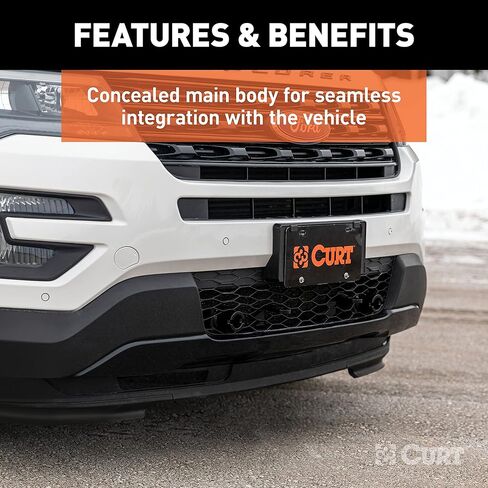 دعامات لوحة قاعدة قضيب السحب المخصصة من CURT 70114 لقطر القوارب، تناسب مجموعة Ford Explorer in Kuwait