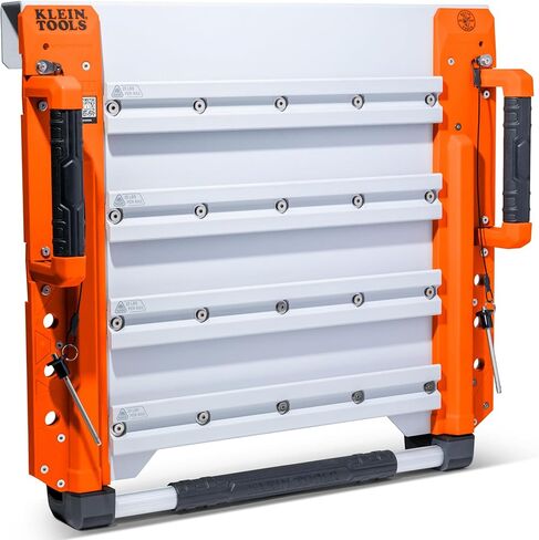 نظام تثبيت على الحائط مقاس 20 بوصة من KLEIN TOOLS BC600WA LiftPro، منظمة أدوات معيارية شديدة التحمل مع أربعة قضبان داخلية، سعة 25 رطل لكل حاجز، لرفع الرجل ورفع المقص in Kuwait