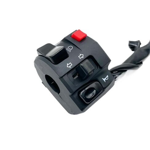 Motorcycle Switch 22mm Handlebar Controller Horn Button Turn Light Compatible with Motorbike in Kuwait