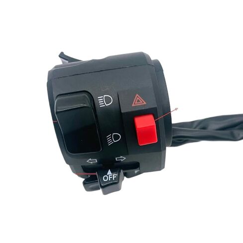 Motorcycle Switch 22mm Handlebar Controller Horn Button Turn Light Compatible with Motorbike in Kuwait