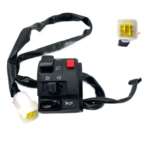 Motorcycle Switch 22mm Handlebar Controller Horn Button Turn Light Compatible with Motorbike in Kuwait