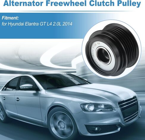 373202B000 Alternator Freewheel Clutch Pulley for Hyundai Elantra GT L4 2.0L 2014 Overrunning Alternator Pulley Replacement Part 1 Pcs in Kuwait