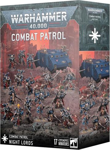 ورشة الألعاب - Warhammer 40K - Night Lords - Combat Patrol 2026 in Kuwait