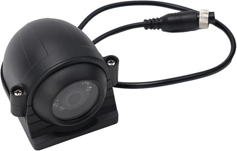 4 Pin AHD Side View Camera 700 TVL with 12 LED for Truck for RV Bus, 2.8mm Lens, 120° Wide Angle, IP67 Waterproof, for 12V-24V Vehicles in Kuwait