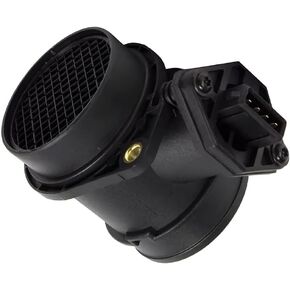 Mass Air Flow Sensor Meter Assembly Automotive Replacement Mass Air Flow Sensors Compatible with VW Golf IV 1J1 1.8T 1781 ccm, 110 KW, 150 PS 1997-2005, Replaces 037906461C, 0280217118 in Kuwait
