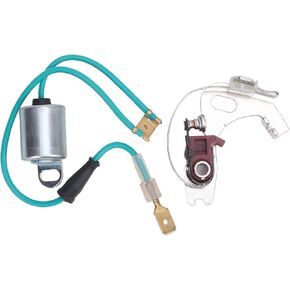 Aramox Ignition Distributor Points Condenser Metal for Lucas 43D 45D 4 6 Cylinder Vehicles in Kuwait