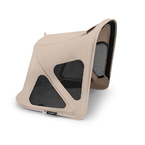 Bugaboo Breezy Sun Canopy, Extendable for Extra Coverage and Optimal Sun Protection, Water Repellent, Compatible with Fox/Cameleon 3/Lynx Strollers (Seaside Blue) in Kuwait