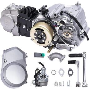 محرك محرك 125cc رباعي الأشواط، CDI Pit Dirt Bike، اسطوانة واحدة، محرك قابض يدوي، طقم محرك مناسب لهوندا CRF50 CRF70 XR50 XR70 Z50 Spark Plug A7TC Carburetor PZ16J in Kuwait