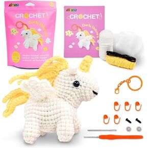 Avenir Mint Turtle Crochet Kit for Beginners Animals - Crochet Keychain Kit, Complete Supplies & Video - Portable Arts & Crafts Gift for Adults Teens Girls in Saudi Arabia