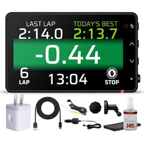 Garmin Catalyst 2 Track Driving Performance Optimizer with Real-Time Audio Coaching, True Optimal Lap, 1440P HD Camera & Data Analysis Bundle with Accessories in Kuwait