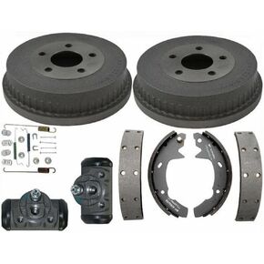 Brake Drum & Shoe for Spring Kit Wheel Cylinder Rear Left Right for Ford for Taurus 2001-2007 6pcs in Kuwait