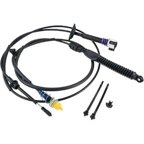 كابل Gohantee Gear Shifter 12477640 كابل التحكم في ناقل الحركة الأوتوماتيكي متوافق مع شيفروليه سيلفرادو 1500 2500 3500 GMC Sierra 1500 2500 3500 Classic 1999-2007 (قطعتان) in Kuwait