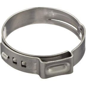 50 Pcs Bag, Oetiker Single Ear Stepless Hose Clamps Size 5/8" or 15.7mm in Saudi Arabia