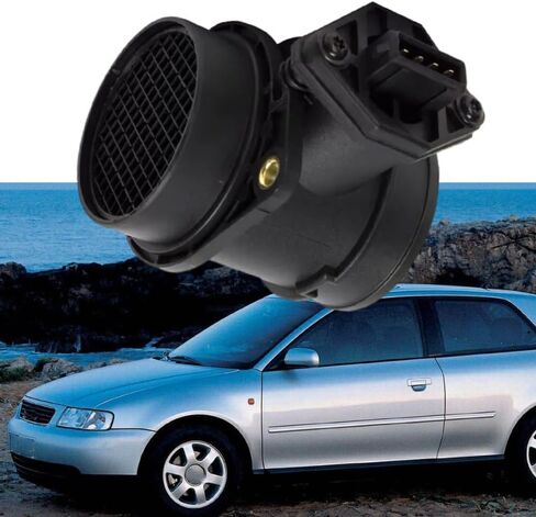 مجموعة عدادات مستشعر تدفق الهواء الشامل، أجهزة استشعار تدفق الهواء الشامل المتوافقة مع VW Golf IV 1J1 1.8T 1781 ccm، 110 KW، 150 PS 1997-2005، يستبدل 037906461C، 0280217118 in Kuwait