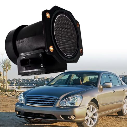 Air Flow Meter Assembly, Automotive Replacement Mass Air Flow Sensors, Compatible with Infiniti I30 3.0L V6 1996-1999, Replaces 2268031U00, 22680-31U00, 3 Pins in Kuwait