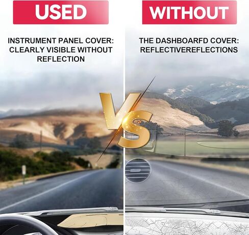 غطاء لوحة القيادة لسيارة 2024 2025 2026 Chevy/Chevrolet Traverse، واقي لوحة القيادة غير القابل للانزلاق وواقي من الشمس، حجب الأشعة فوق البنفسجية، وسادة حصيرة لوحة القيادة مضادة للوهج in Kuwait