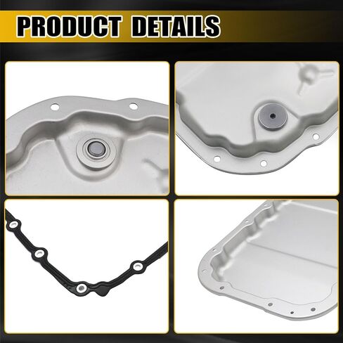 وعاء زيت ناقل الحركة مع حشية سدادة التصريف 24117581605 24117572618 مناسب لسيارات BMW E83 E90 E92 E93 2007-2013 مناسب لسيارات BMW 328i 2007-2013,328i xDrive 2009-2013,328xi 2007-2008,X3 2007-2010،128i 2008-2013 in Kuwait