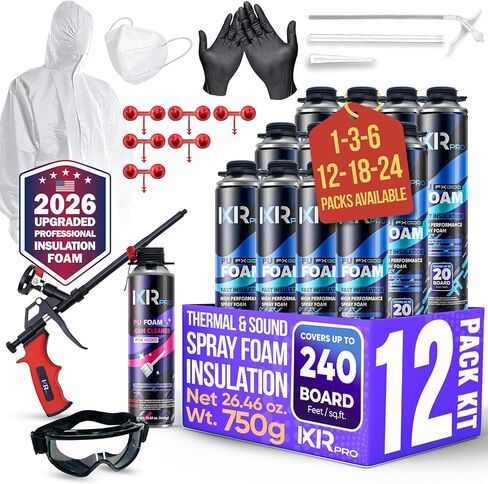 Foam Gun Cleaner (9.8 oz. / 277 g) Spray Foam Gun Cleaner, Cured Foam Remover, Foam Dissolver, Expanding Foam Remover, Polyurethane Foam Gun Cleaner PU Sealant Remover for Foam Dispensing Gun in Saudi Arabia