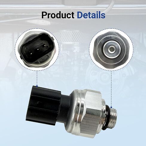 مفتاح مستشعر ضغط القابض A/C متوافق مع Honda Accord 2005-2020 Civic CR-V Pilot Odyssey HR-V Repacement لـ Acura MDX RDX ILX TL TSX TLX، يستبدل 80450T2FA01 in Kuwait