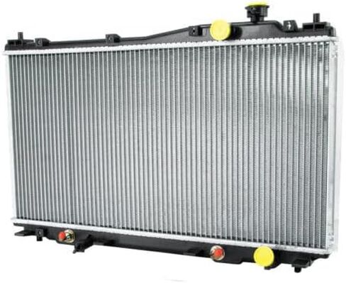 مشعاع CU2354 لـ 2001-2005 Honda Civic Acura DX EL EX GX HX Si 1.7L /L4 مشعات التدفق النازل 2002 2003 2004 01 02 03 04 05 in Kuwait
