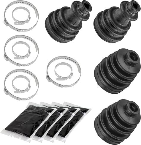 مجموعة أحذية CV للمحور الخلفي من Caltric متوافقة مع Polaris RZR 900 4 900 S 900 2015-2017/5415177 Qty 2 in Kuwait