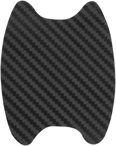 Carbon Fiber Scratches Resistant Car Door Handle Protection Film Set Compatible with Automotive Vehicles in Kuwait
